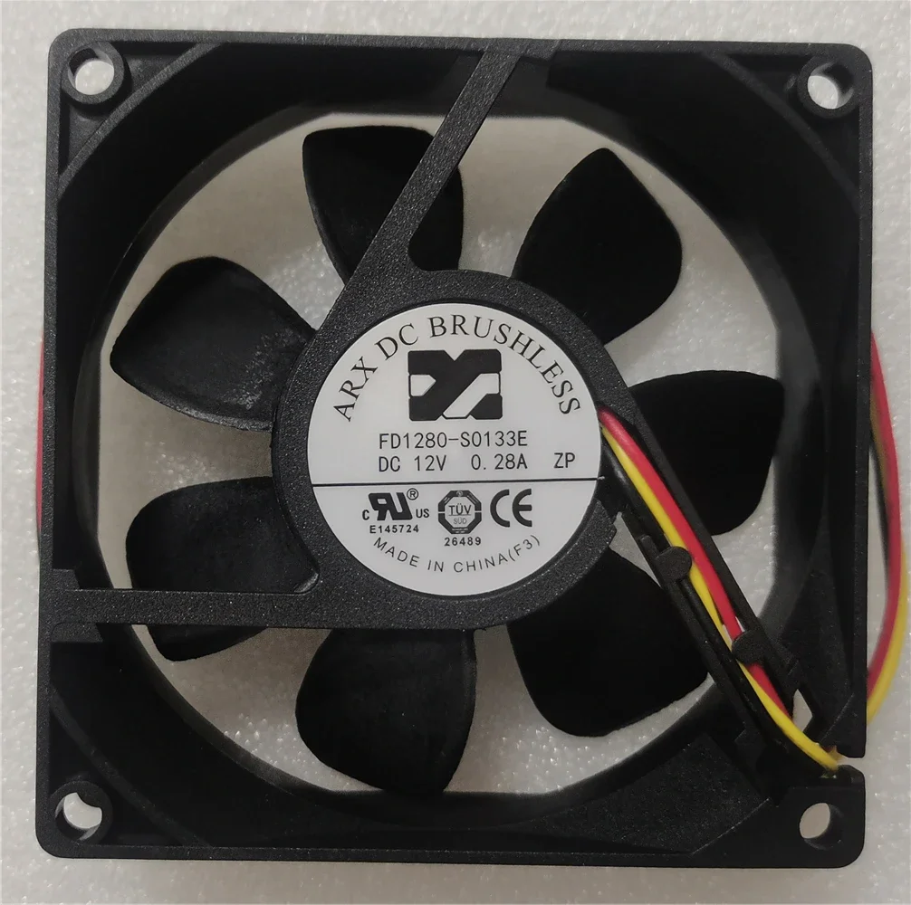 

Brand New Fan for ARX FD1280-S0133E 12V 0.28A FD1280-S2353E 0.25A FD1280-S3284E FD2480-S3241E 24V 0.1A 8025 Server chassis FAN