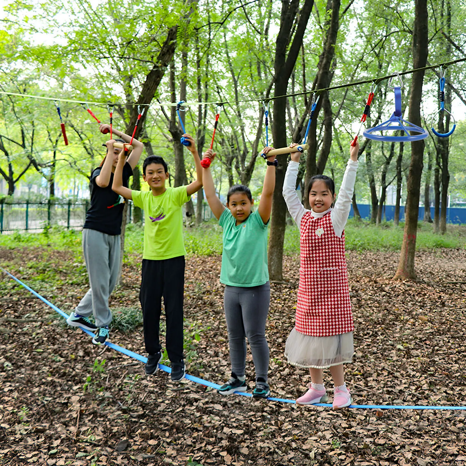 

1pcs Arm Muscle Training Ring Durable Kids Exercise Hanging Ring For Indoor Outdoor Gymnastic Fitness Handle Children Training