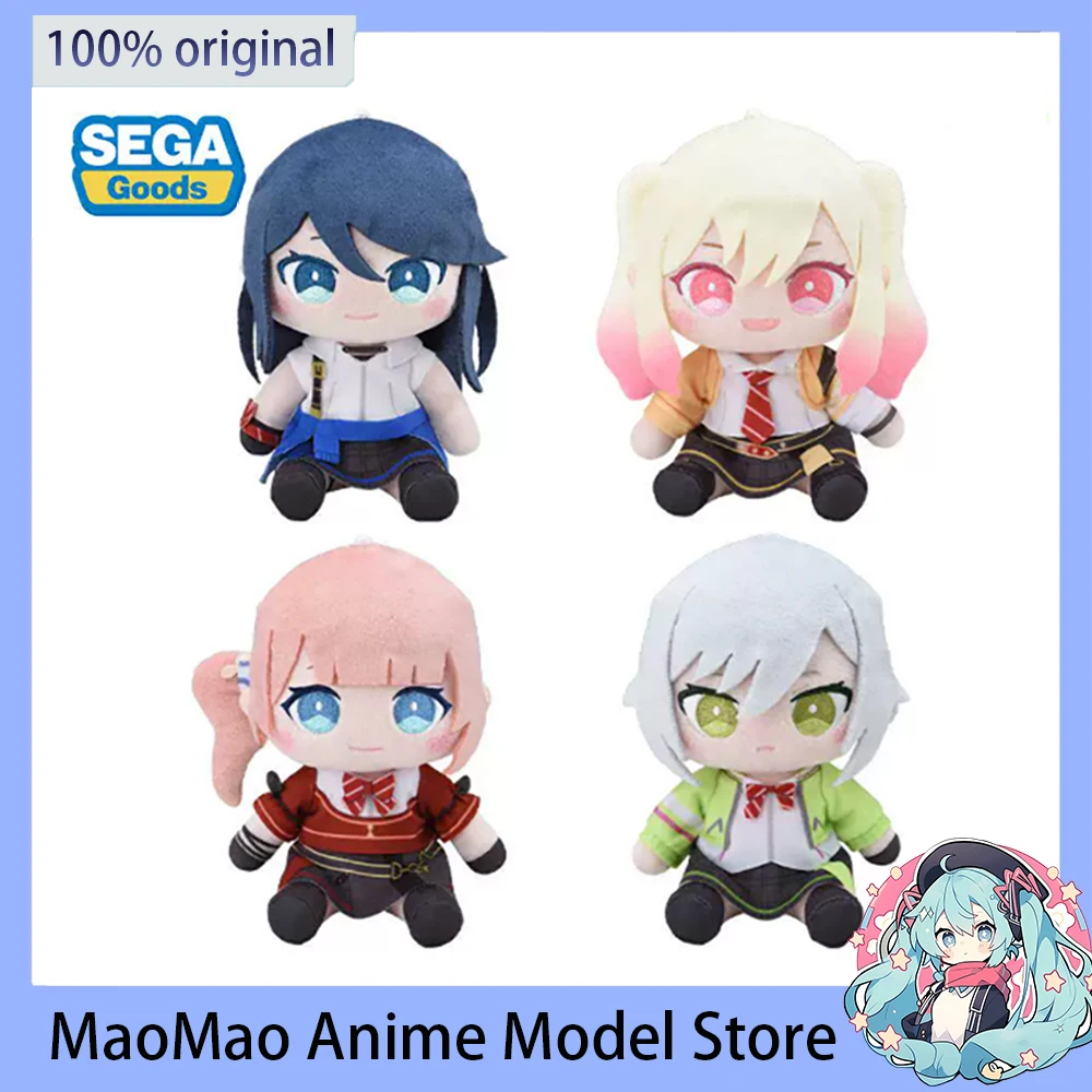 In Stock Original Sega Hatsune Miku: Colorful Stage! Mysekai S Plush Doll Toys Hoshino Ichika Tenma Saki Collectible Gift 13CM