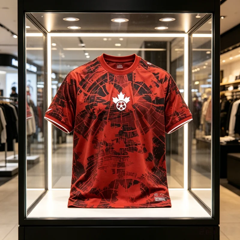3D Printed Maple Leaf Fan Gift: A Casual, Comfortable, Breathable, and Quick Drying T-shirt for Men and Women