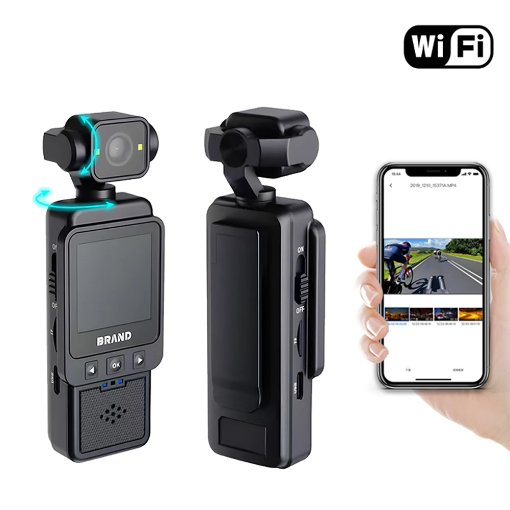 1080P WiFi Action Kamera Reise Fahrrad Fahrer Recorder Taschenkamera für Outdoor Sport Fahrrad Reisen