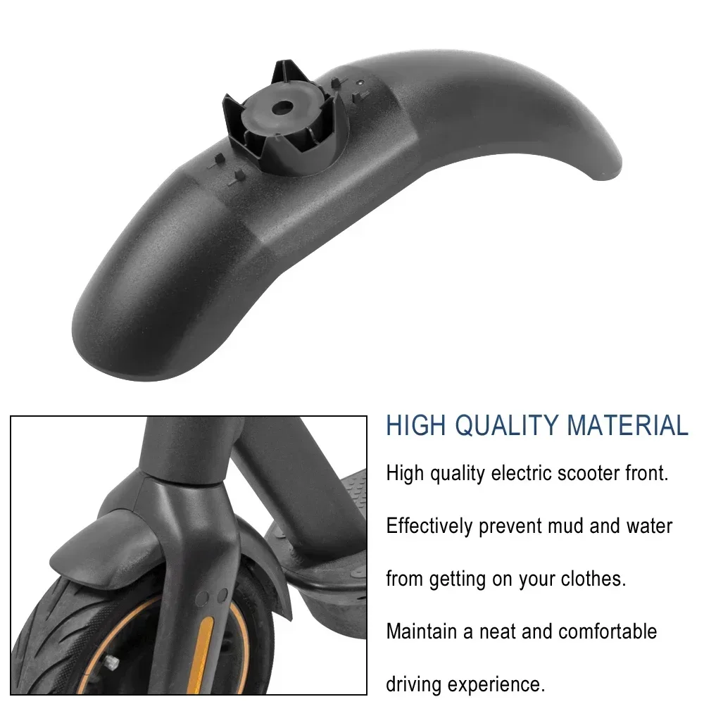 Vorne Hinten Kotflügel Zubehör Kit Für Ninebot Max G30 Elektrische Roller Carbon Fiber Fender Flügel Mit Bremslicht Teil – Detail 28
