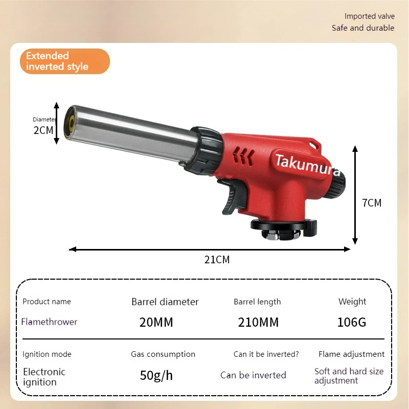 Multifunction Welding-Burners, Flame Gas Torch, Flames Gun, Blow for BBQ, Camping ,Cooking, Heating