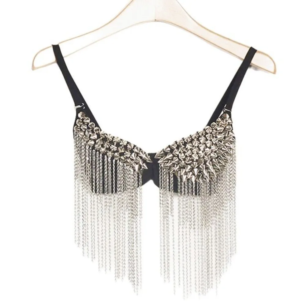 

Fashion Clothes Party Night Club Hotsweet Sexy Elegant Shirts for Women Clothing Dance Wear Stage Costumes Top Bra Belly Dancing