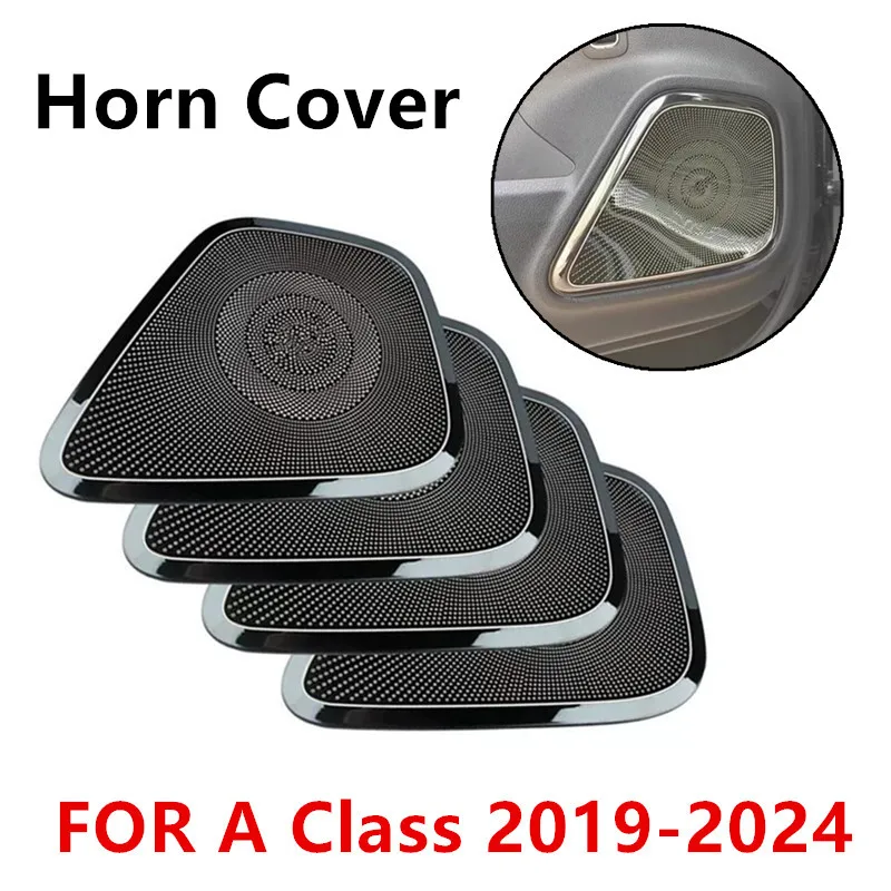 Car Horn Cover Door Horn Protective Cover Dashboard Horn Cover For Mercedes Benz A Class 2019 2020 2021 2022 2023 2024 W177