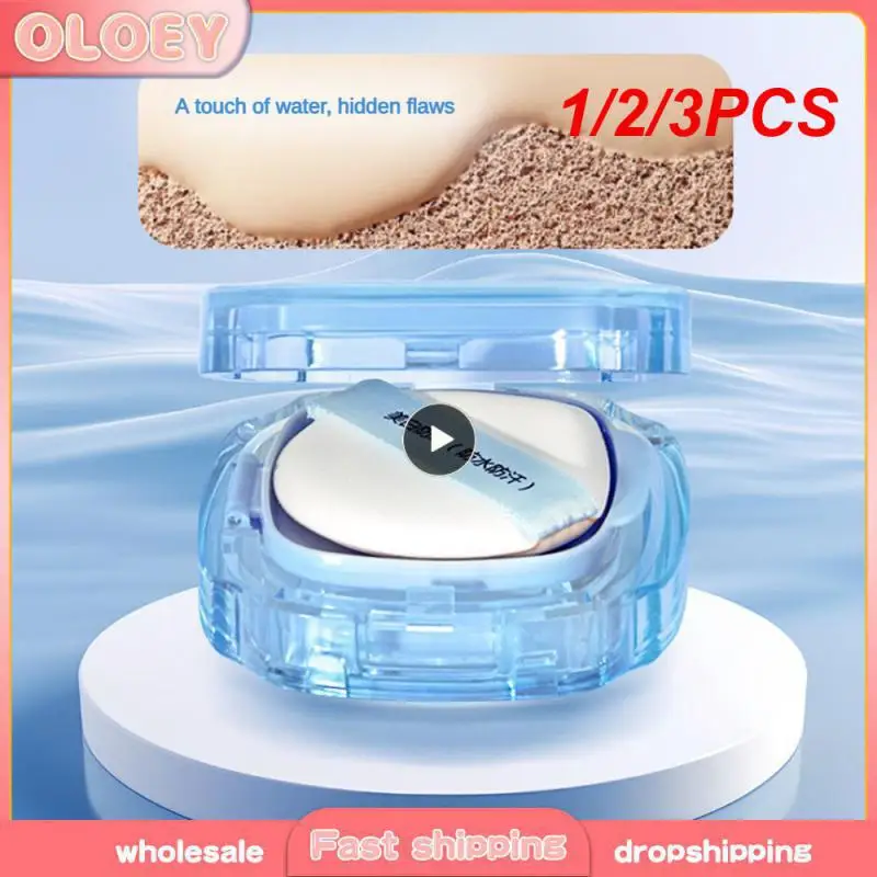 

1/2/3PCS Hypoallergenic Moisturizing Sunscreen Brighten Face Refreshing Non-greasy Sunscreen Mild Not Irritating Air Cushion