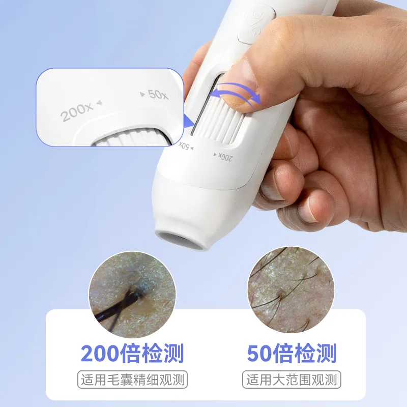 High definition scalp hair follicle detector skin testing instrument head personal care skin care beauty instrument