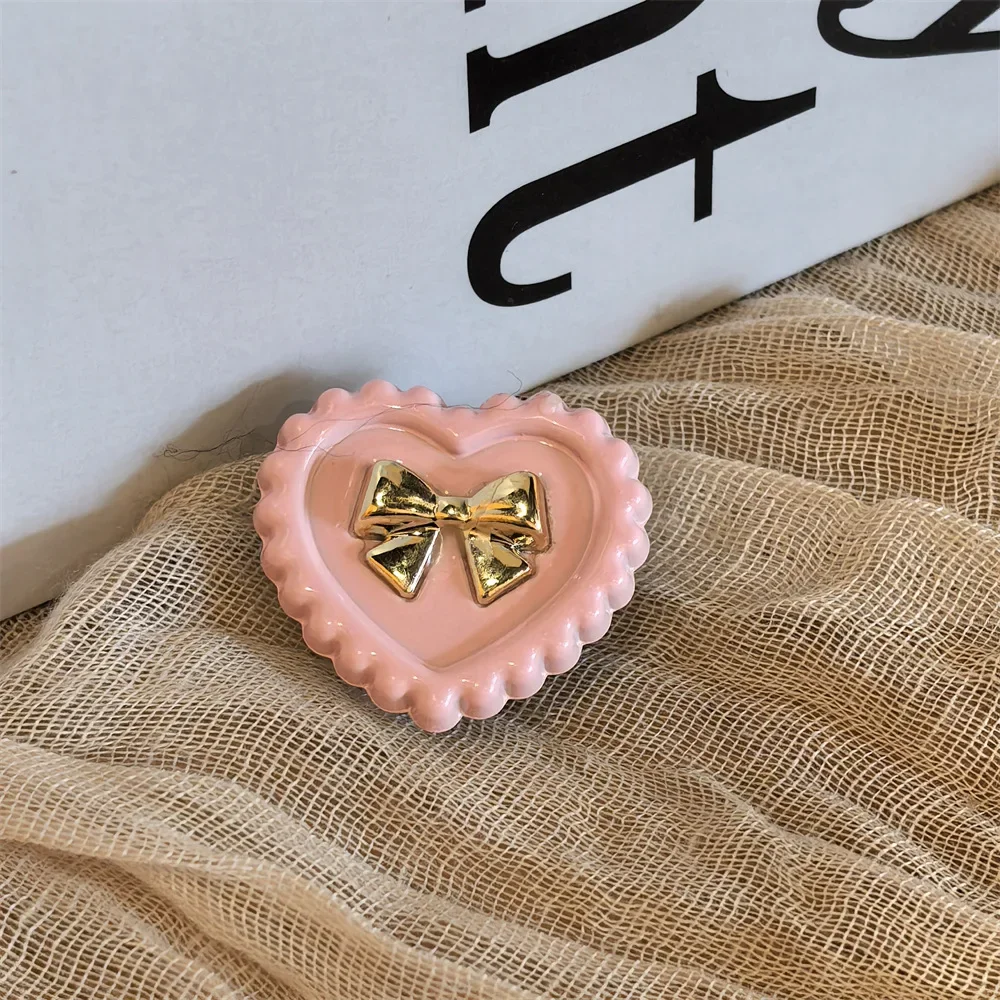 Rosa Perle Schleife Schnürsenkel Anhänger Sneaker Dekoration Anhänger Bär Liebe Schuh Dekoration 2 Stück/4 Stück – Detail 10
