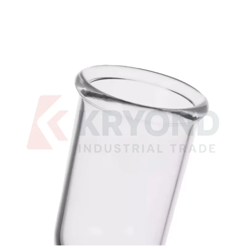 Cylindrical Glass Funnel 500mL High Borosilicate Glass Cylindrical Addition Feeding Droplet 24 29 Standard Join