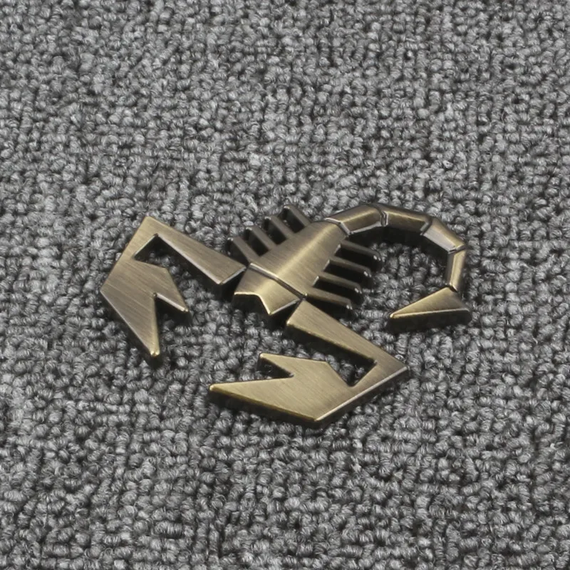 Auto 3D Metall Aufkleber Emblem Abzeichen Aufkleber Zubehör für Fiat Abarth 500Tipo FR Punto Ducato Stilo Palio Bravo Pondo Viaggio