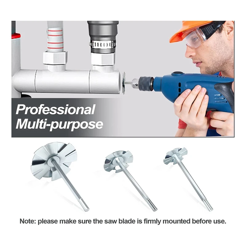 PVC Plumbing Fitting Saver Bit Socket Saver,1/2Inch Speed Power Drill,Bit Fitting Saver Inside Pipe Cutter
