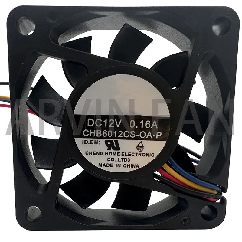 

60mm Mute PWM Cooling Fan 6cm 60X60X15mm 12V CHB6012CS-OA-P Cpu Server Inverter Cooler