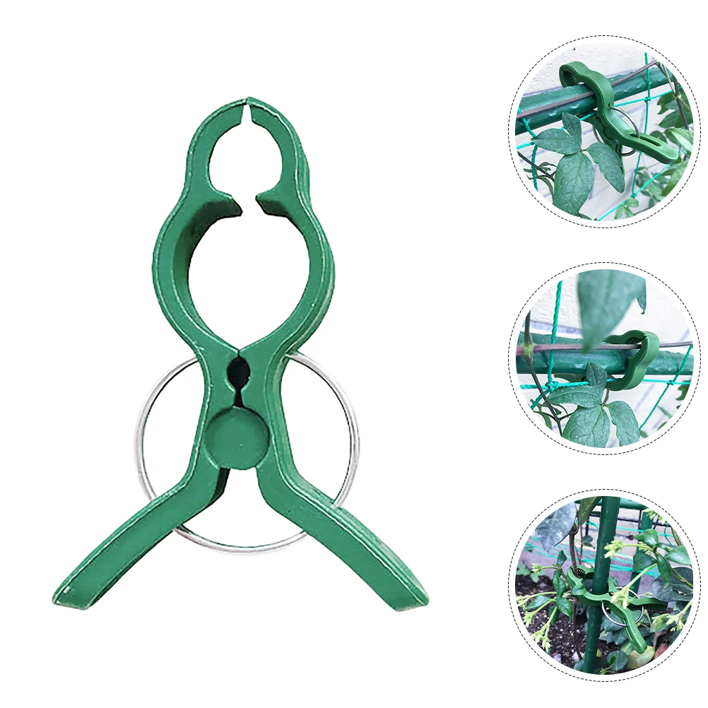 

60Pcs Garden Plant Clips Accessories Plant Support Clamps For Tomato Grapes And Climbing Vines