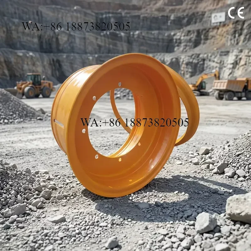 New Factory Made Engineering Vehicle Wheel Rims 16 70 24 for Loaders OTR Steel 13 24