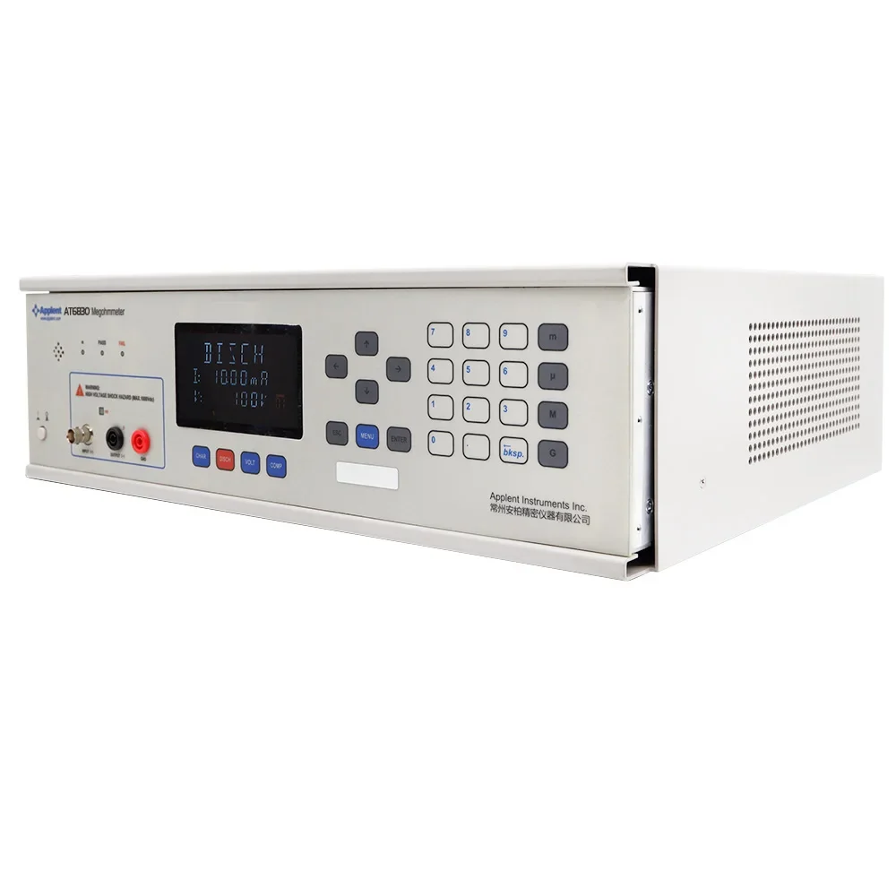 Anbai AT6830 1T OHM 1000VDC VFD DISPLAY INSULATION RESISTANCE METER WITH AUTOMATIC EQUIPMENT INTERFACE