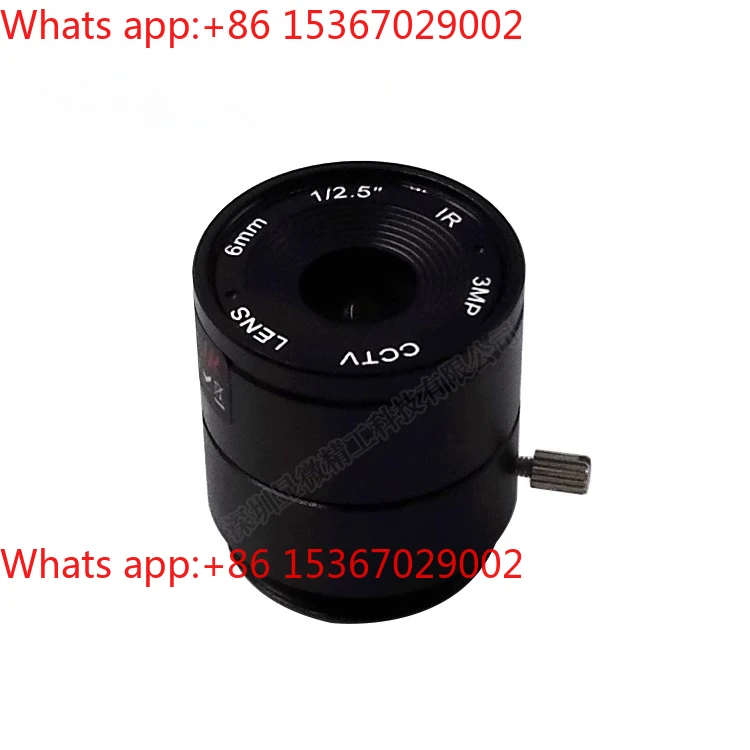 

Промышленный объектив, целевая поверхность с фиксированным фокусом 1/2,5, фиксированная диафрагма, интерфейс CS с ручной фокусировкой