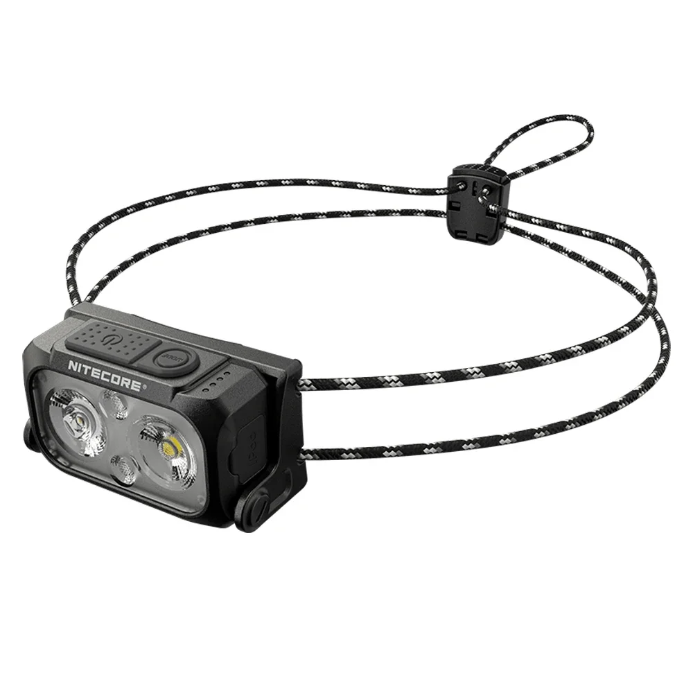 NITECORE NU21 Outdoor Headlamp Ultra Lightweight Dual Beam White Red Light 360 Lumens USB-C Rechargeable Portable Headlight