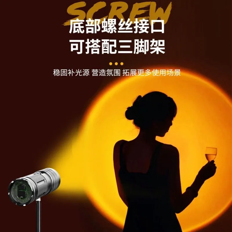 Photography flashlight RGB fill light contrast lamp