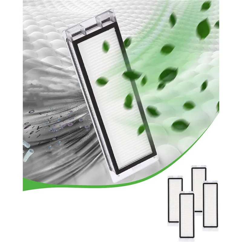 A83X-2 مجموعة ل Roborock Q Revo S/Q Revo Maxv/Q Revo Pro جهاز آلي لتنظيف الأتربة فرشاة جانبية رئيسية مرشحات Hepa ممسحة القماش أكياس الغبار
