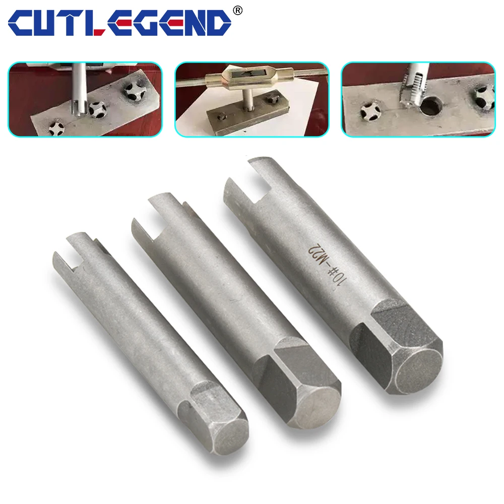 Dies Screw Tap Extractor Metalworking Hand Tools Alloy Steel Broken End Tap Extractor M4/M5/M6/M8/M10/M12/M14/M16/M18 Tap Wrench