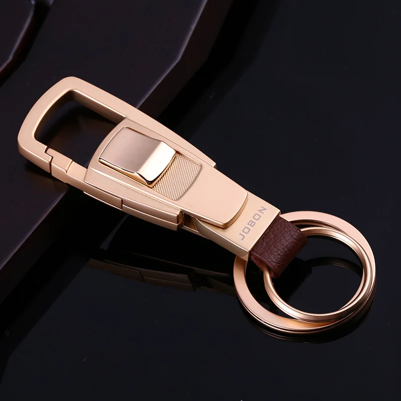 Jobon Classic Car Key Chain Women Men Luxury Keychain for Key Ring Holder Bag Pendant Best Xmas Gift for Jewelry Purse Charms