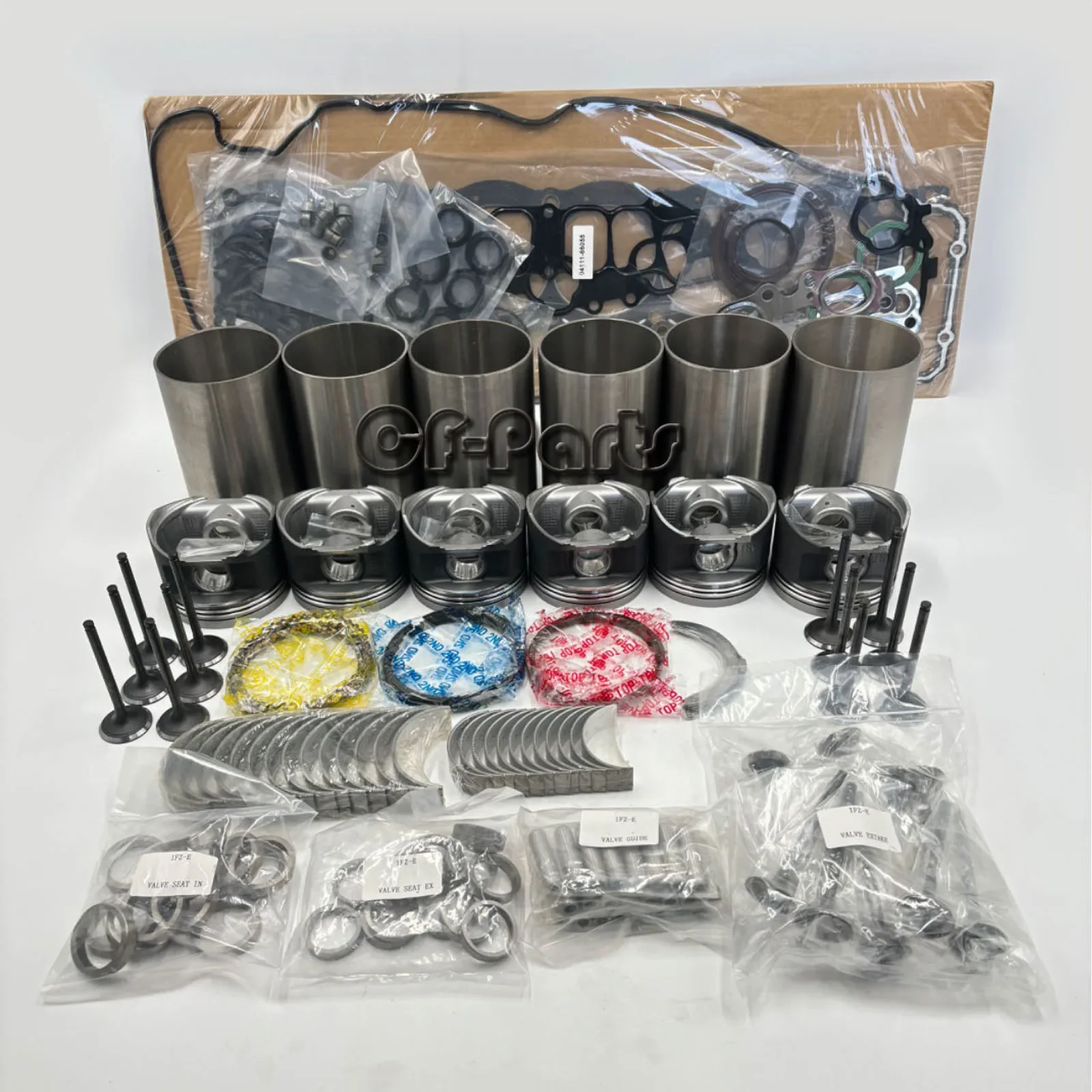 

New Overhaul Rebuild Kit With Gasket Set Bearing-Valve Train For Nissan FD6 diesel engine forklift