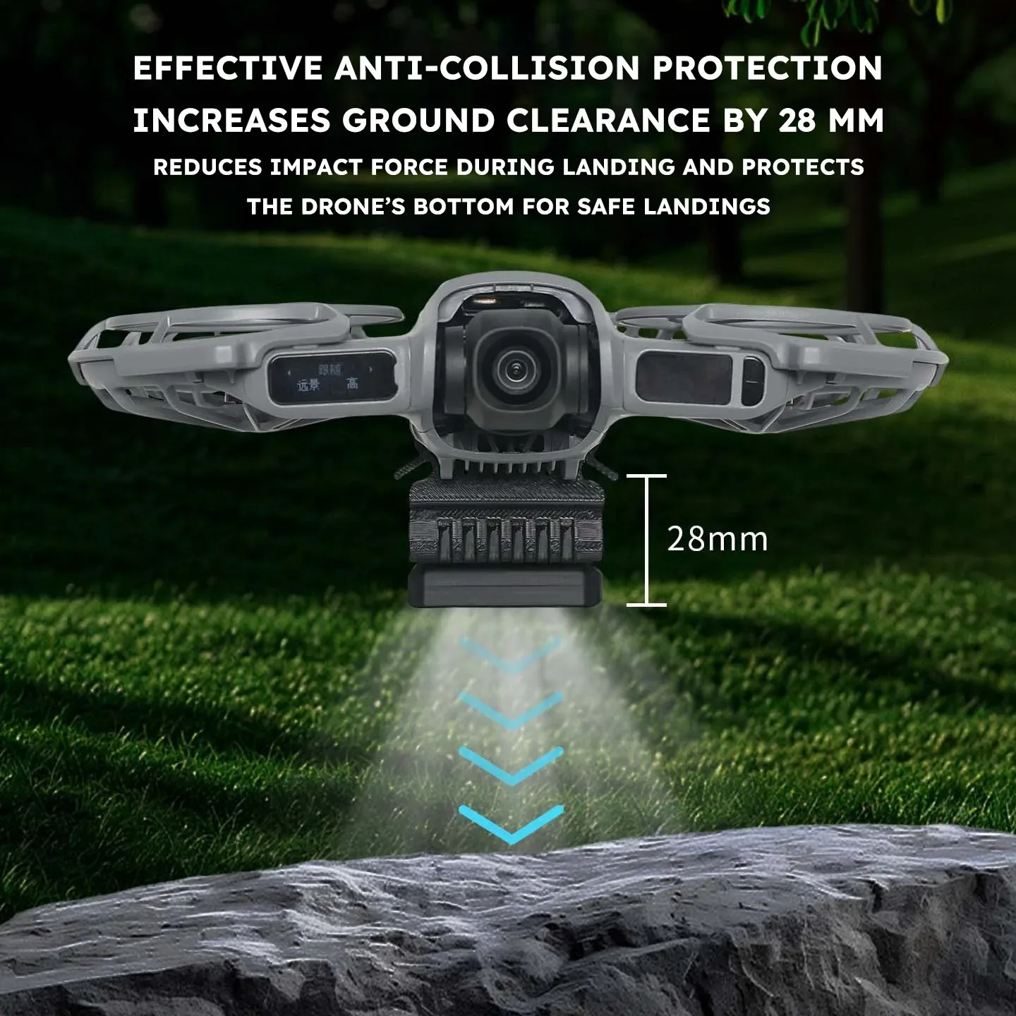 Night Flight Searchlight For DJI NEO2 Drone Navigation Illumination Signal Rechargeable Flashlight For Neo 2 Lighting Accessory
