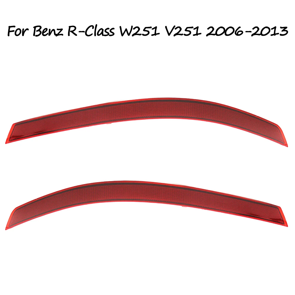 For Benz R-Class W251 V251 2006 2007 2008 2009 2010 2011 2012 2013 Reflective Strips Rear Bumper Reflective Strips 2518200174