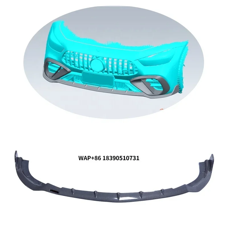 

Hot Selling Fiber Car Body Kit for GT/GTS Upgrade B Style Front Splitter GT53 GT50 4 MATIC