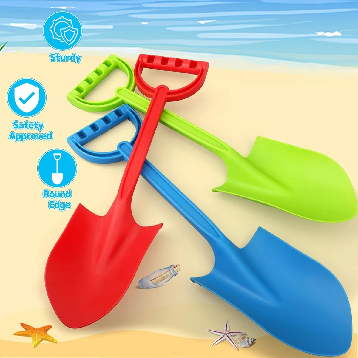 Children's Beach Shovel Sand play with snow Toy Beach Set high quality outdoor sports Water Play Toys Summer Kids game Gift