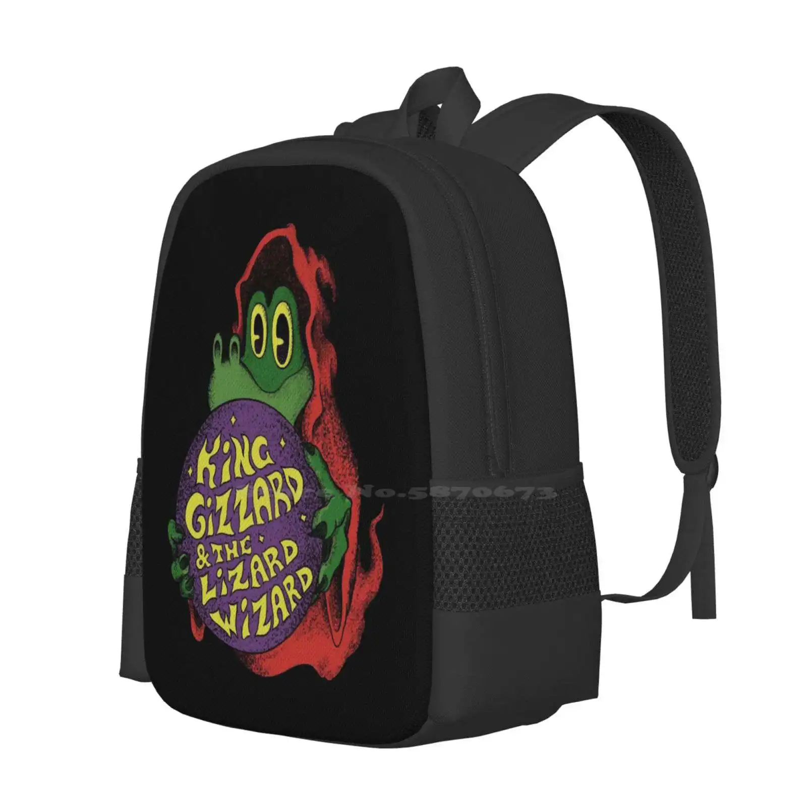 Band King Gizzard And The Lizard Wizard Hot Sale Schoolbag Backpack Fashion Bags Band King Gizzard And The Lizard Wizard