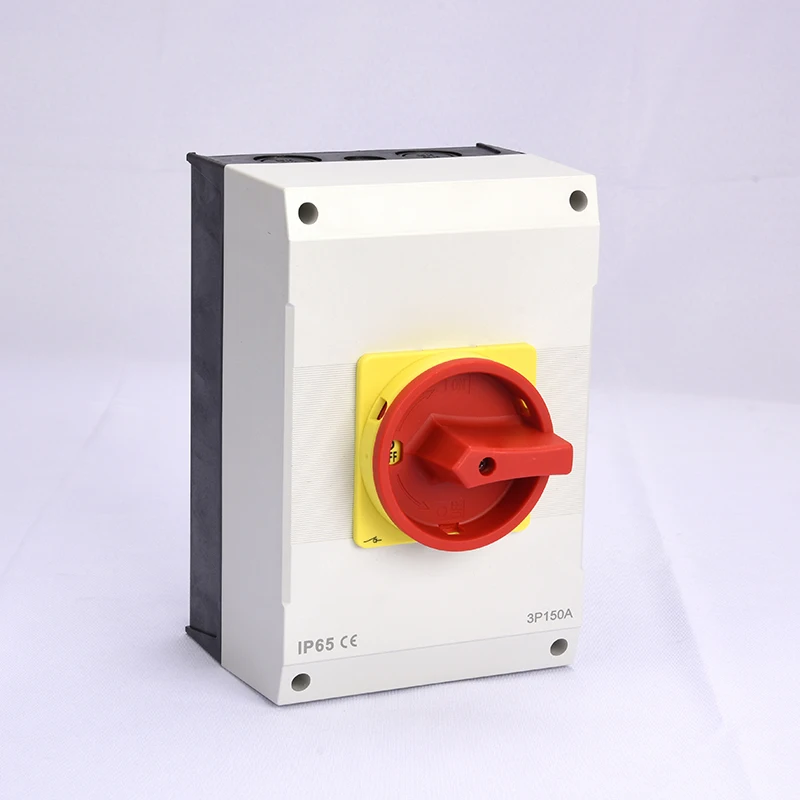 

Cam Switch 4P100A 80A 125A150A 4Pole Rotary Isolator Switch Main Interruptor Disconnector Interlock switch Isolator