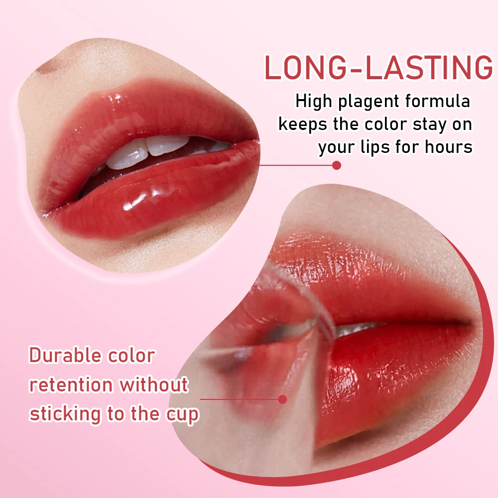 Dubbele kop matte vloeibare lippenstift Waterdichte langdurige make-up Lippenbalsem Verminder fijne lijntjes Lipgloss Cosmetica