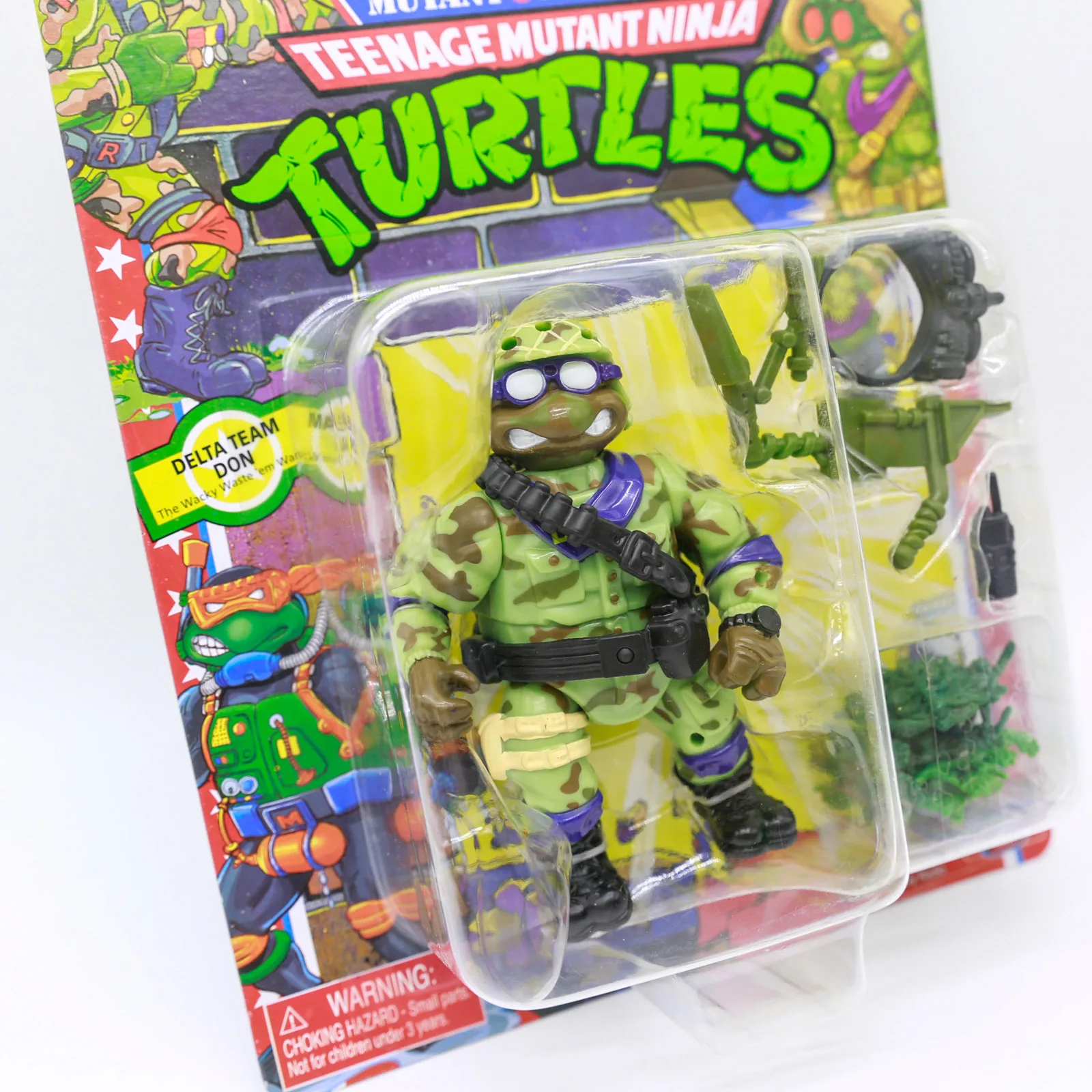 Playmates Teenage Mutant Ninja Turtles Mutant Military Navy Seal Mike Delta Team Don Lieutenant Leo Action Figures Kids Gifts