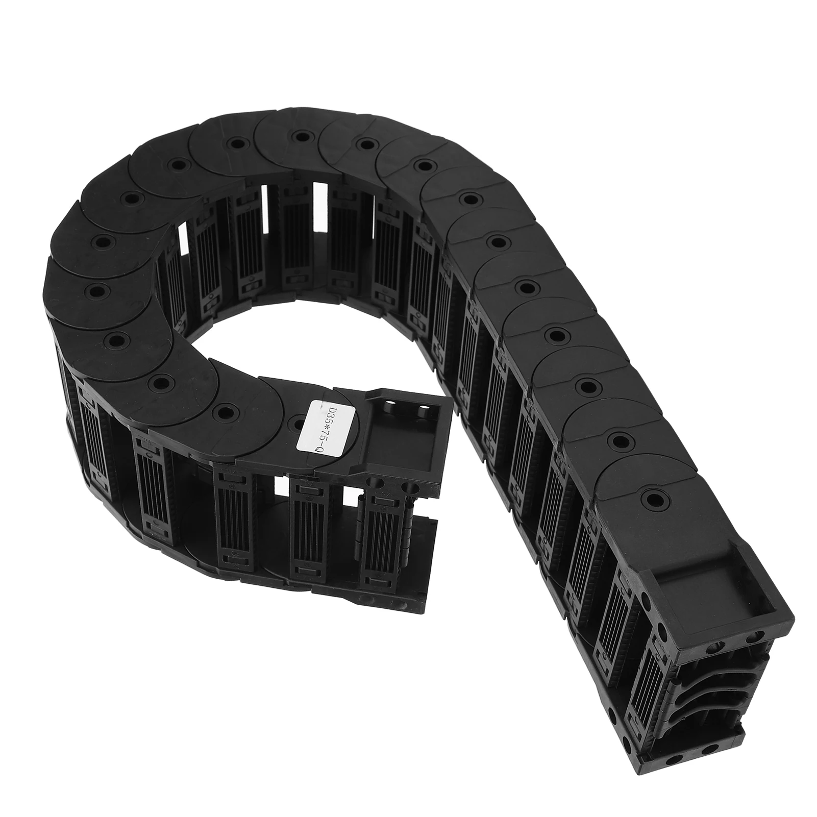 Detachable Cable Drag Chain Nylon Wire Carrier Drag Chain Full Enclosed Wire Carrier Low Noise Tank Towline Removable Assembly