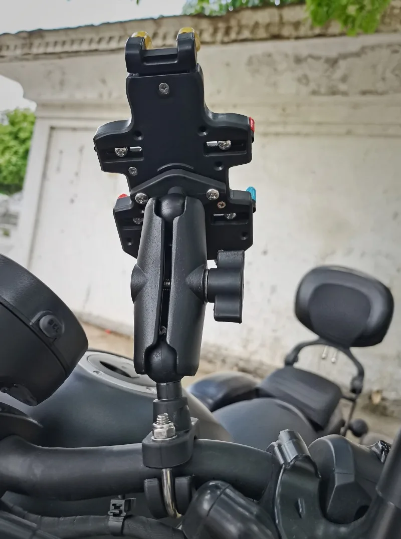 Motorcycle Mobile Phone Navigation Stand, Riding Equipment, Electric Bike Multifunctional Mobile Phone Stand