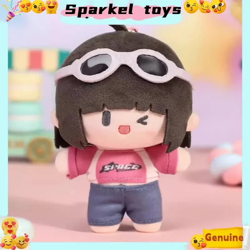 12cm Retro Hot Link Click Plush Doll Cheng Xiaoshi Lu Guang Qiao Ling Cosplay Stuffed Toy Gift for Fans Girls