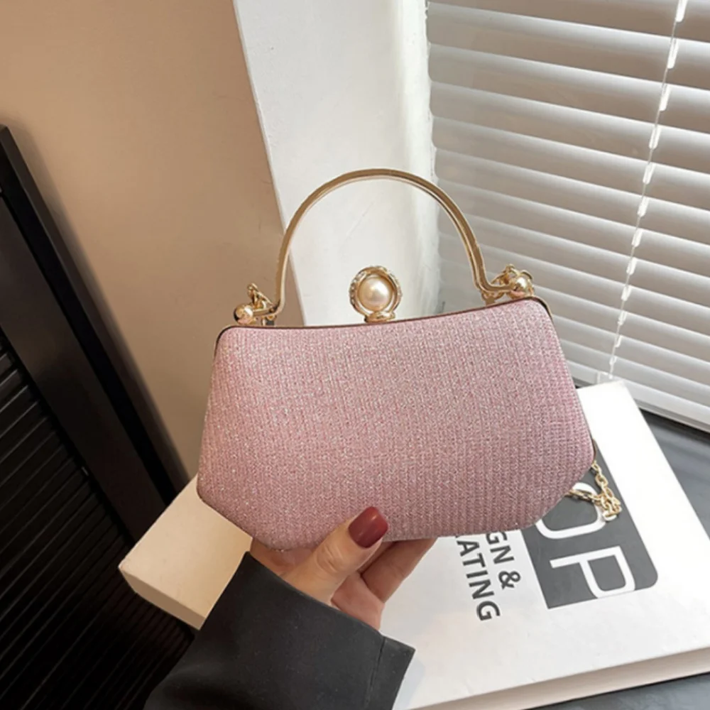 Niche Chain Evening Bag Dinner Shoulder Bag for Women 2024 New Fashion Crossbody Bags Vintage Female Handbag Bag Satchel Bag