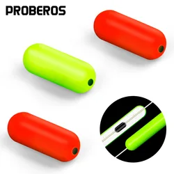 100pcs Premium Rubber Oval Bobber Stoppers - Space-Saving Float Stops for Fishing Gear - Durable Fishing Accessories for Anglers