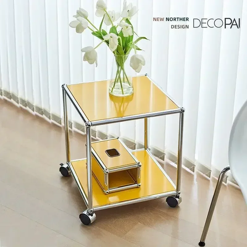 Online celebrity medieval bedside table storage sofa