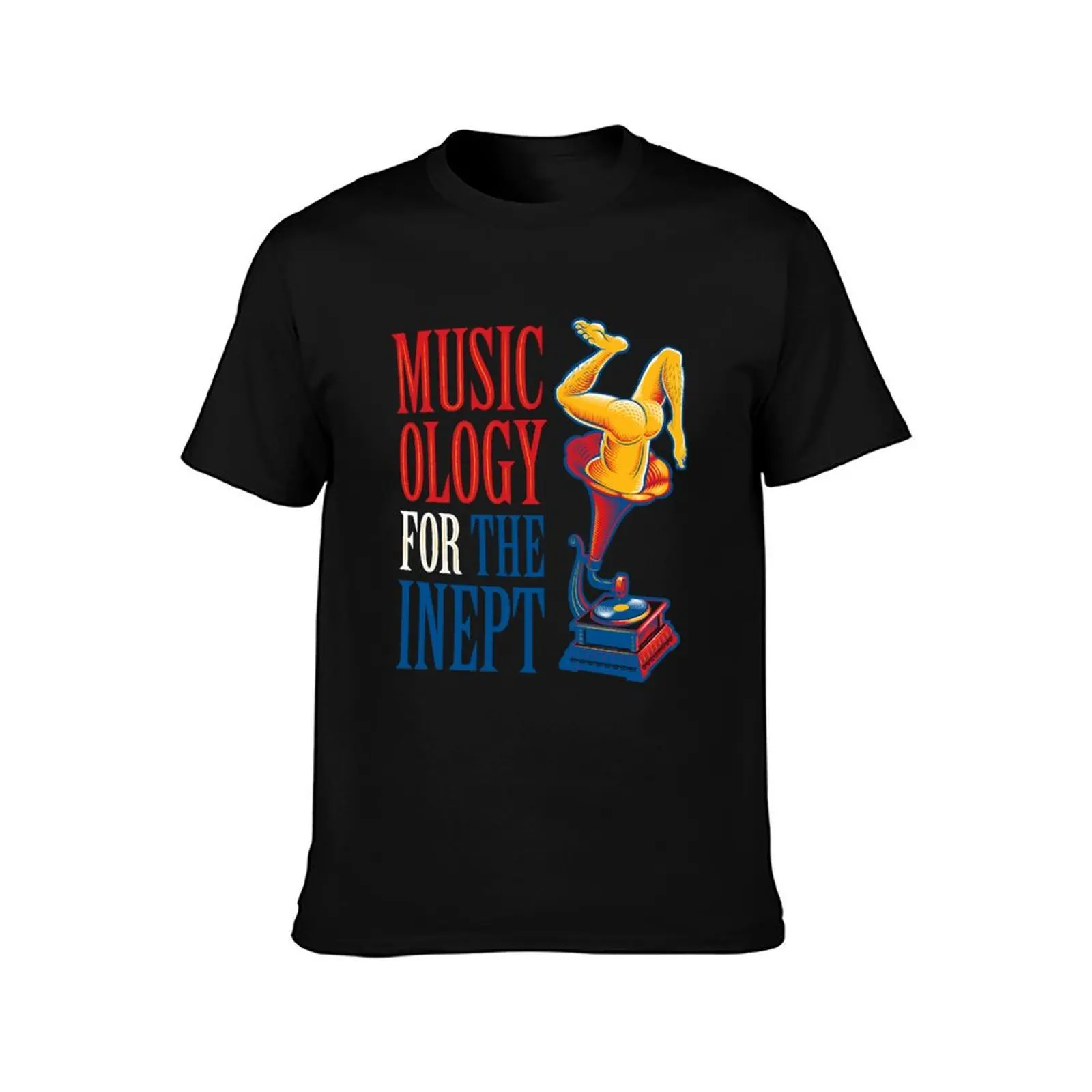 Musicology For The Inept - Logo - Leon Ryan T-Shirt man t shirts graphic T-Shirt