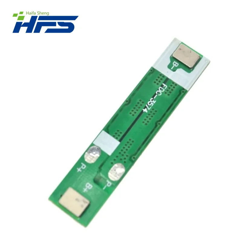 1S 10A 3.7V li-ion BMS PCM battery protection board pcm for 18650 lithium ion li battery