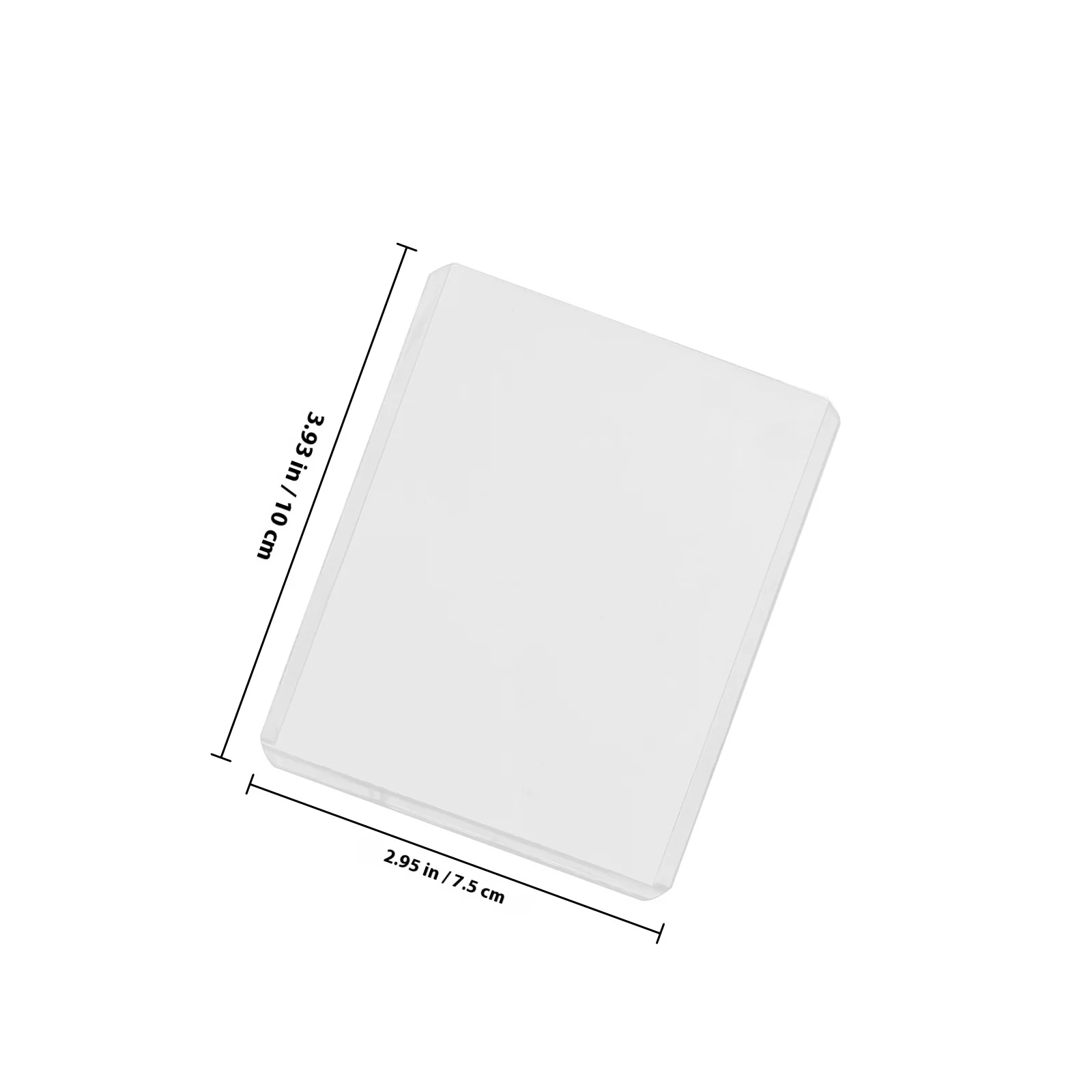 25 قطعة من حافظة بطاقات الألعاب شديدة التحمل، حافظة واقية شفافة لعرض بطاقات تجارة البيسبول وكرة السلة