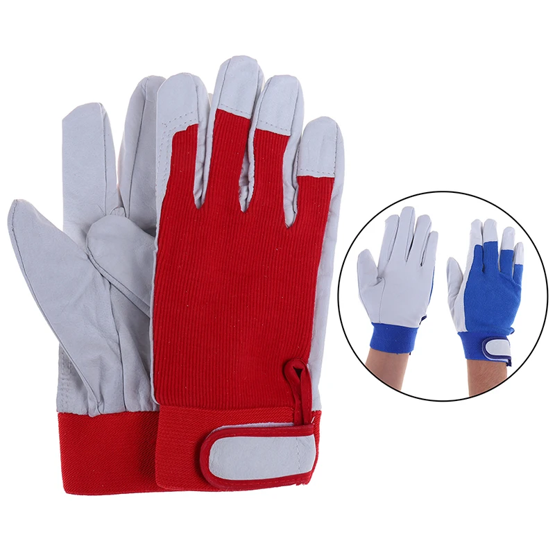 1 Pair Finger Welding Work Gloves Heat Shield Cover Safety Guard Protection