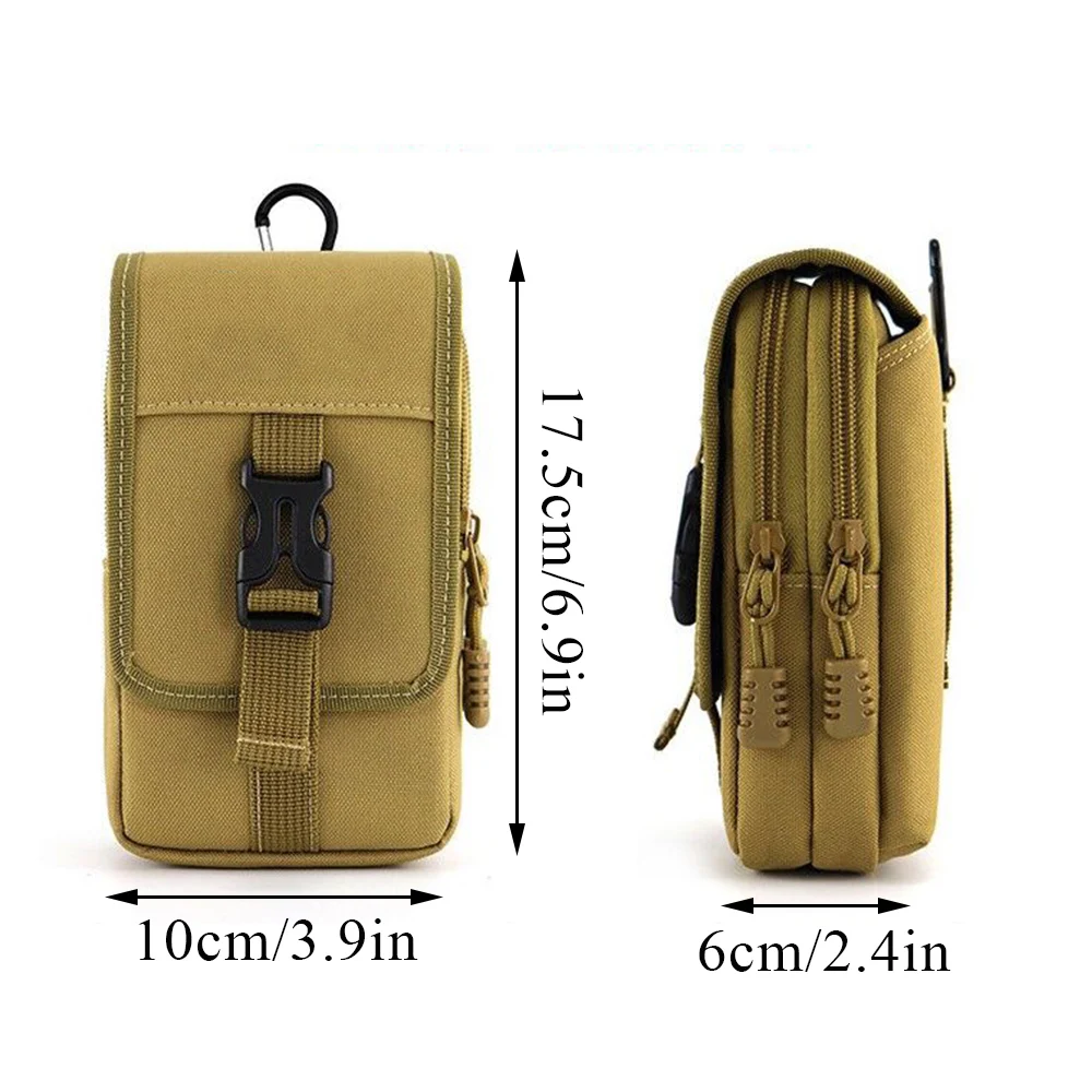 Outdoor gaiter bag, motorcycle multi-functional gaiter bag, sports Fanny pack multi-functional waist pack Men Phone Pouch