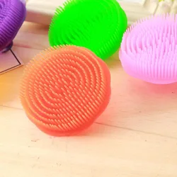 Pet Dog Cat Bath Brush Comb Cute Lovely Fur Grooming Massage Device Colorful Round Hair Brushes best selling products dogs