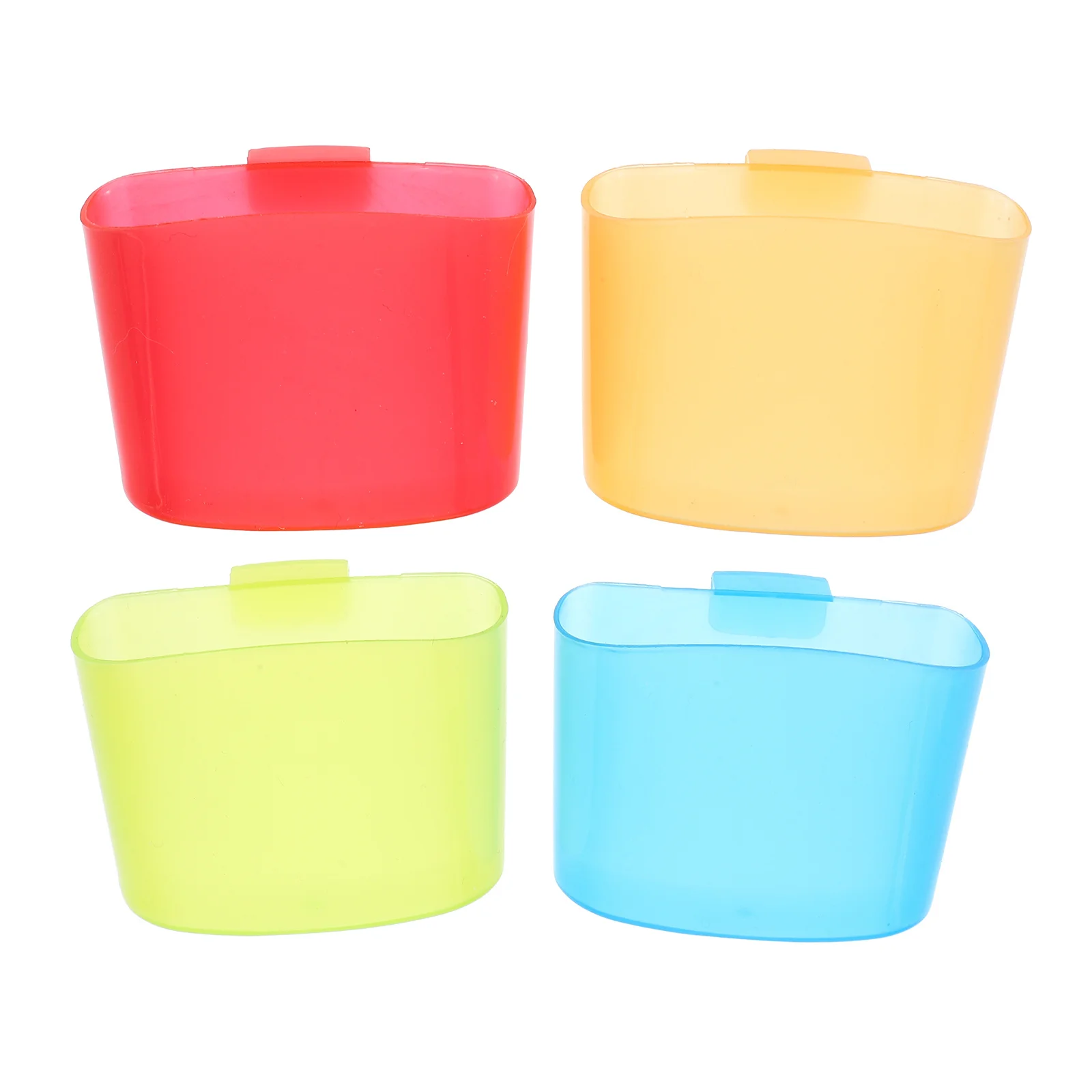 4Pcs Hanging Tea Bag Holder Space Saving Teabag Organizer for Tea Cup Mug Side Cookies and Snacks Holder for Office Home view 2