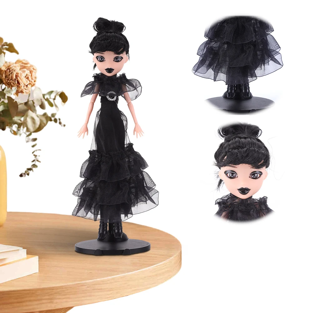 New Wednesday Addams Figure Cute Toy Addams Family Doll Room Decoration Model Children's Soothing Toys Birthday Christmas Gift