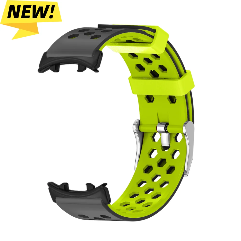 

Breathable Watch Band For Honor Fit Vitality/Elegant Edition Hexagonal Air Hole Fashion Soft Silicone Smartwatch Band Man Woman