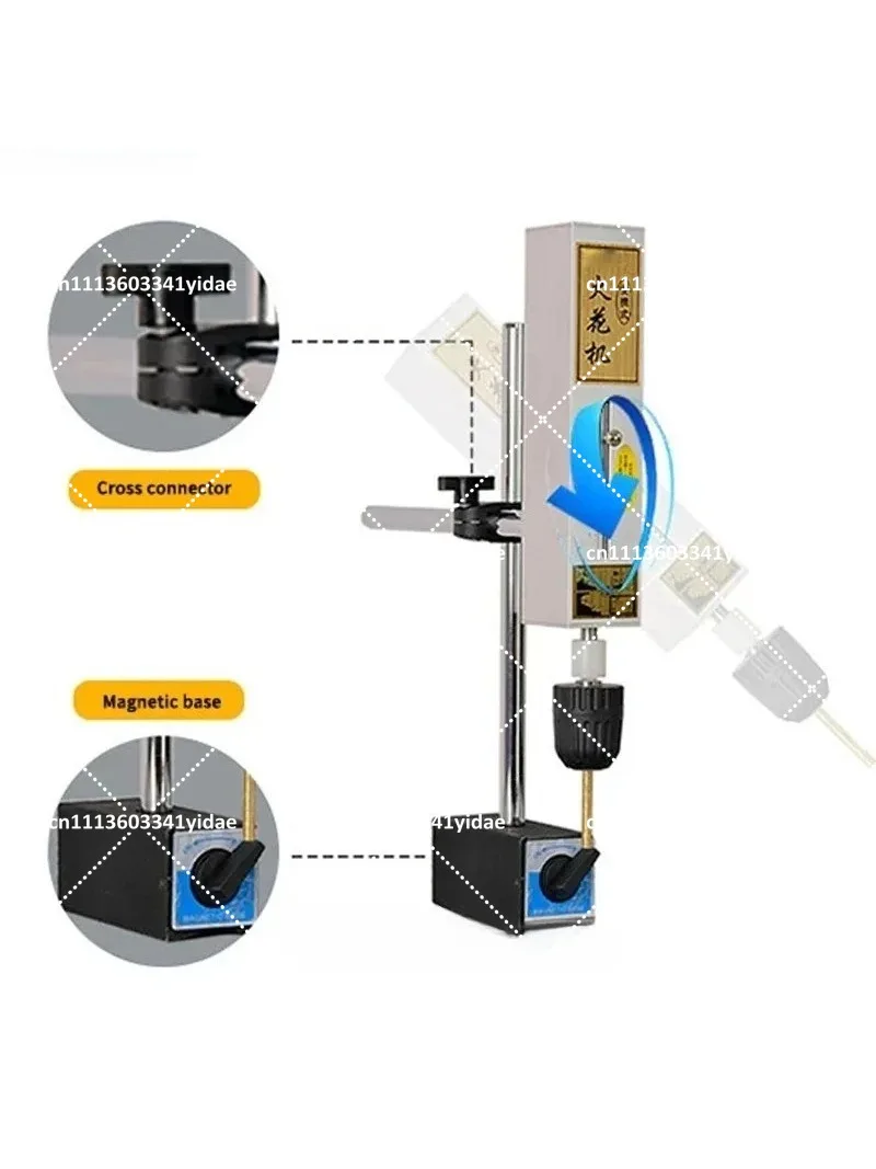 Portable EDM Machine High Frequency Electrical Spark Processing Bolts Screws Drill Bits Drill Holes
